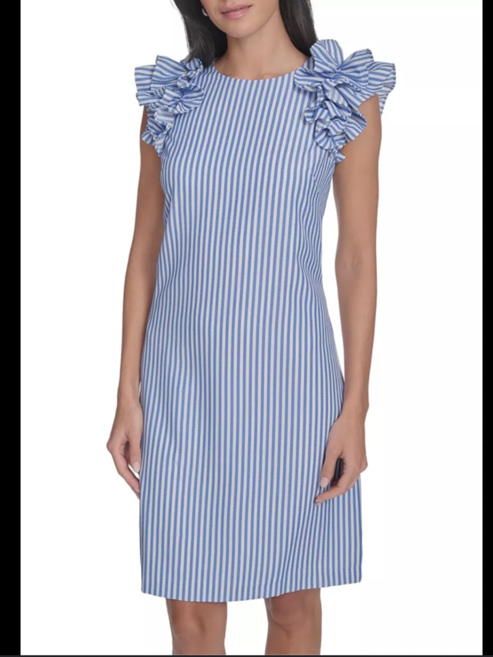 NWT Jessica Howard
Women's Stripe Printed Sheath Dress